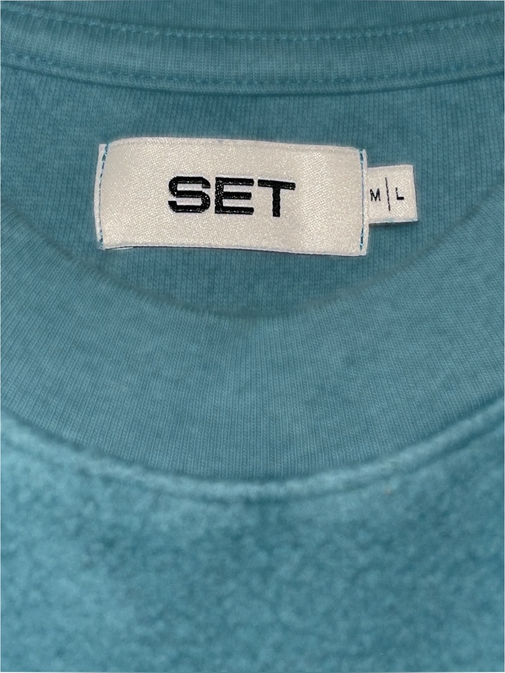 Set Active Midweight Reverse Set Crewneck - Picture 3 of 5